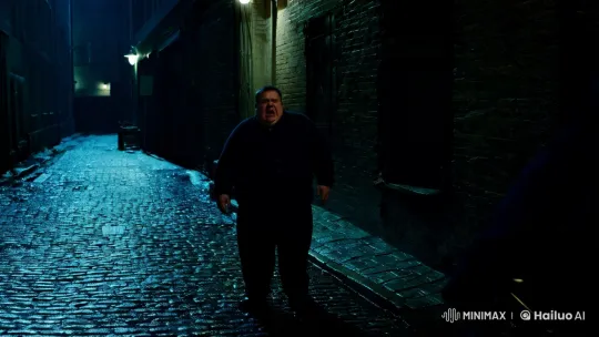 Intense Alleyway Assault Captured by Camera – AI Generated Video | Hailuo AI