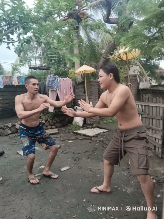 Live2D Martial Arts Battle in a Backyard Setting – AI Generated Video | Hailuo AI