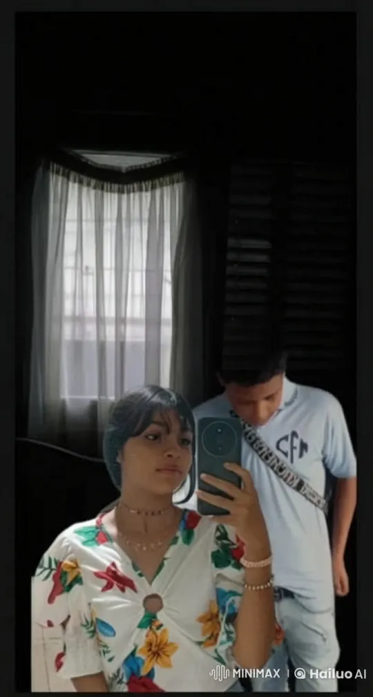 Affectionate Hug Between Boy and Girl in Cozy Setting – AI Generated Video | Hailuo AI