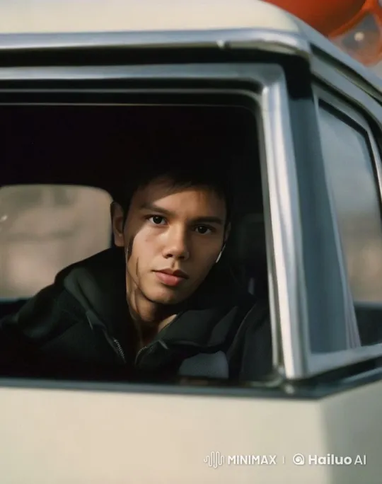 Luxury Car: Rapper Showcases Confidence Amidst Floating Cash – AI Generated Video | Hailuo AI