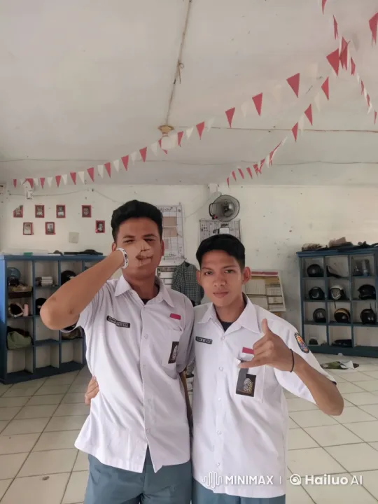 Youthful Friendship and Martial Arts Display in Animated Classroom – AI Generated Video | Hailuo AI