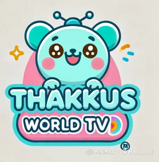 Animated Introduction to THÅKKUS WORLD TV with a Joyful Bear Character – AI Generated Video | Hailuo AI