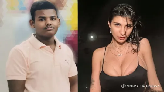 Romantic Moment Captured in Intimate Setting – AI Generated Video | Hailuo AI