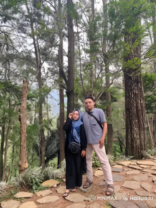 Couple Practicing Kung Fu in a Serene Forest Setting – AI Generated Video | Hailuo AI