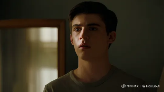 Young Man's Emotional Turmoil Captured Cinematically – AI Generated Video | Hailuo AI