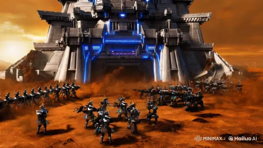 Future-Past Fusion: Cyber Castle to Steampunk Cityscape – AI Generated Video | Hailuo AI