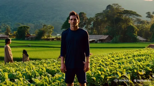 Messi's Journey: From Football Star to Farmer – AI Generated Video | Hailuo AI