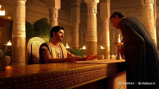 Ancient Persian Palace Intrigue: Cinematic 3D Animation – AI Generated Video | Hailuo AI