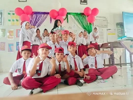 Students Celebrate with Animated Kungfu in Live2D Classroom – AI Generated Video | Hailuo AI