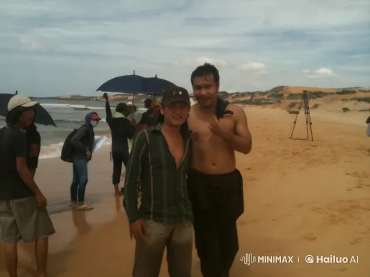 Kungfu Fighters Prepare for Battle on a Beach – AI Generated Video | Hailuo AI