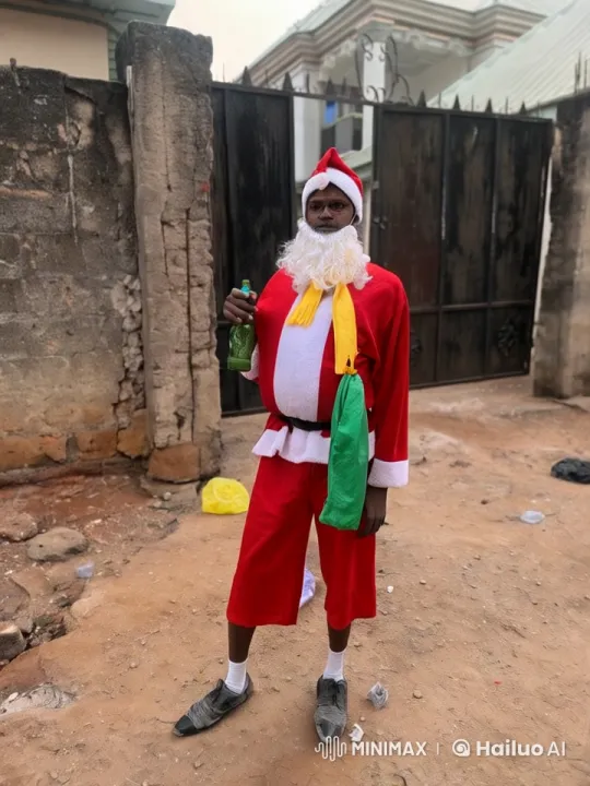 Santa Claus Performs Martial Arts in Live2D Animation – AI Generated Video | Hailuo AI