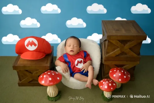 Child Dances in Live2D Video Game-Themed Setting – AI Generated Video | Hailuo AI