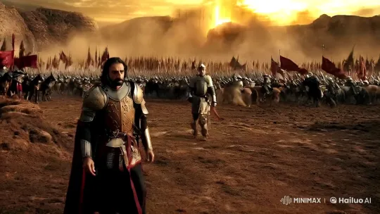 Epic Crusades Battle: Saladin vs. Baldwin IV – AI Generated Video | Hailuo AI