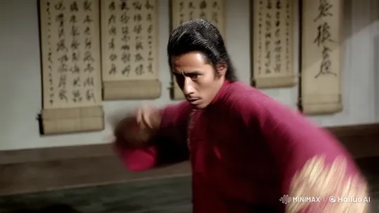 Traditional Kung Fu Fighter Showcases Mastery in Ancient Dojo – AI Generated Video | Hailuo AI