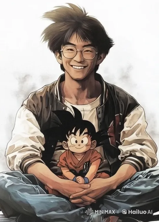 Emotional Farewell to Goku with Angelic Imagery – AI Generated Video | Hailuo AI