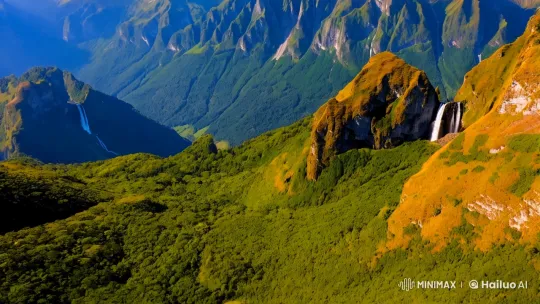 Magical Panorama: Nature's Grandeur Captured – AI Generated Video | Hailuo AI