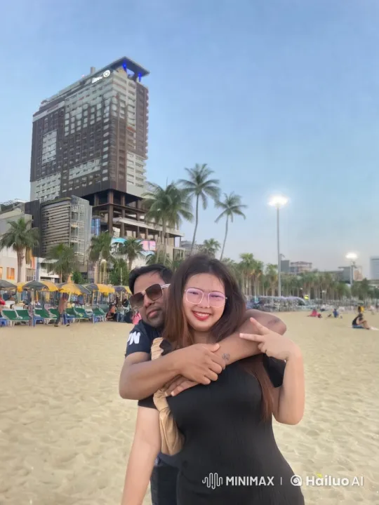 Beachfront Martial Arts Display by Man and Woman – AI Generated Video | Hailuo AI