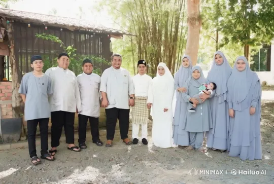 Family Kung Fu Harmony in Rustic Outdoor Setting – AI Generated Video | Hailuo AI