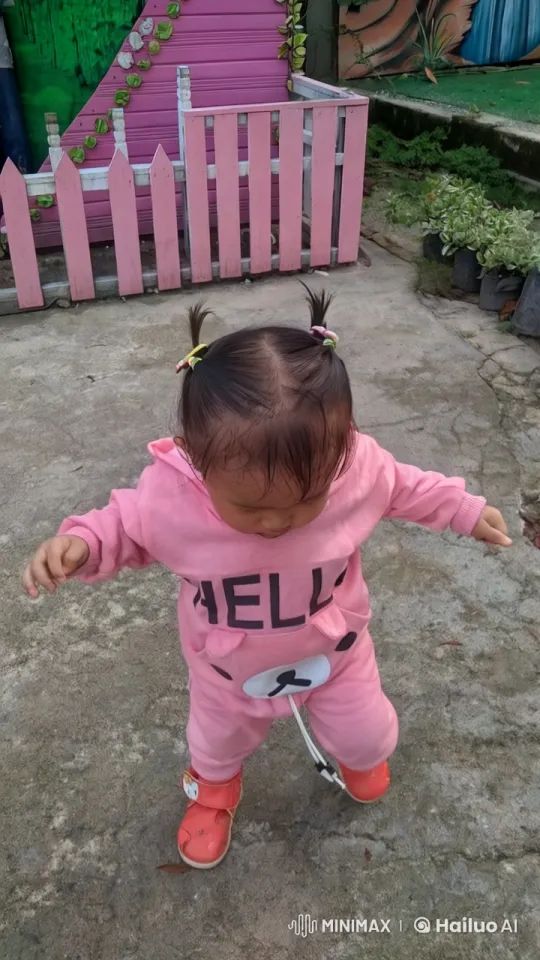 Child Mimics Martial Arts in Playful Outdoor Scene – AI Generated Video | Hailuo AI