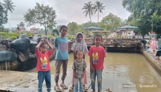 Animated Children Practicing Kung Fu by a Pond – AI Generated Video | Hailuo AI