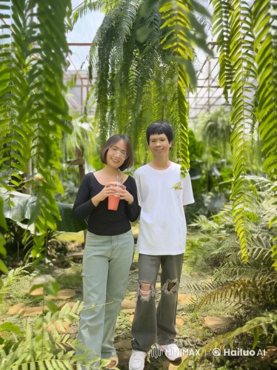 Live2D Animated Kung-Fu Fight in Lush Greenery – AI Generated Video | Hailuo AI
