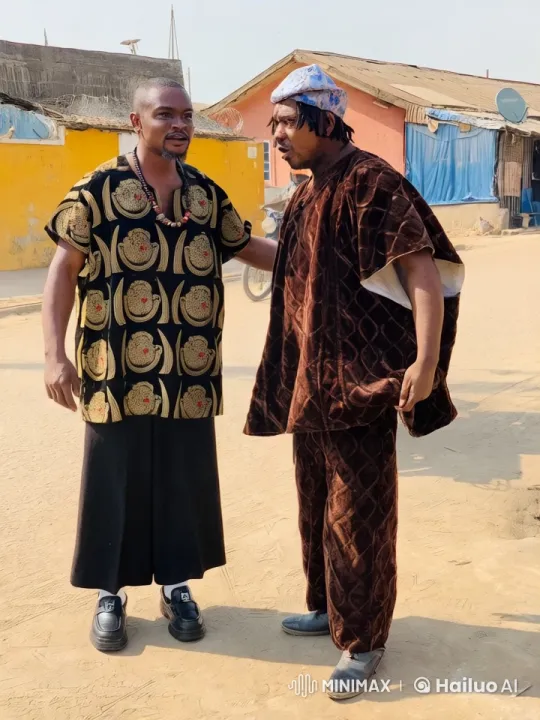 Traditional Attire Kung Fu Fight on Urban Street – AI Generated Video | Hailuo AI