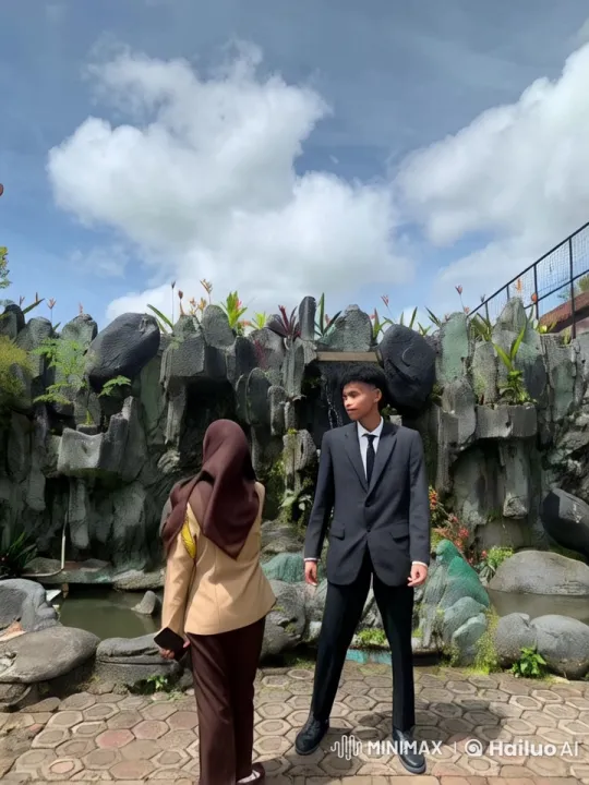 Live2D Animated Kung Fu Duel in Tranquil Landscape – AI Generated Video | Hailuo AI