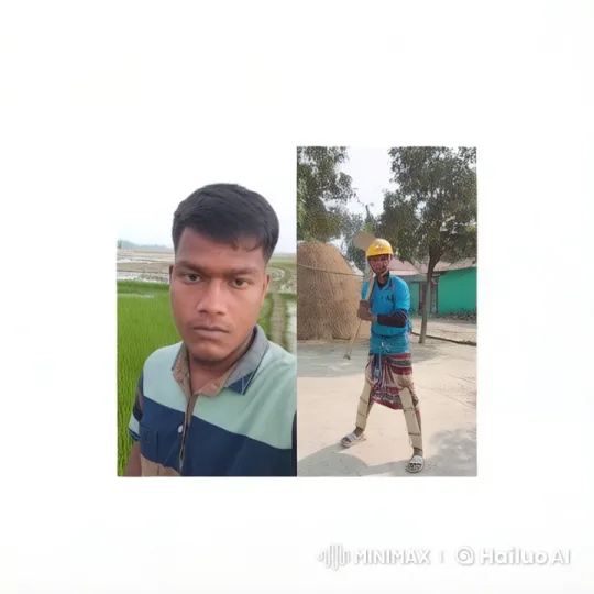 Rural Life: Person in Field and Woodcutter – AI Generated Video | Hailuo AI