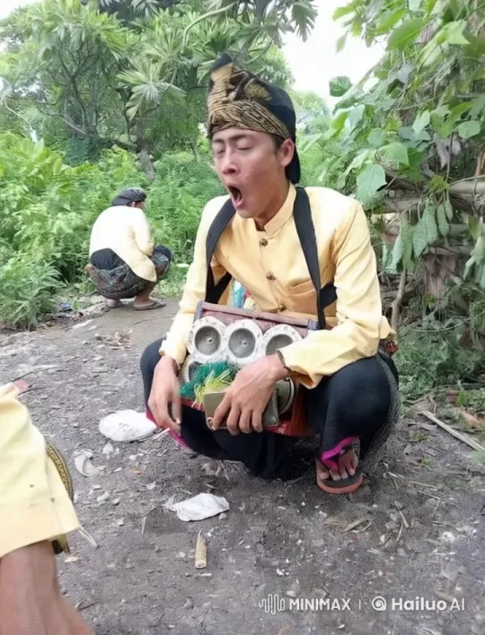 Man in Distress Vomits from Excessive Drinking – AI Generated Video | Hailuo AI