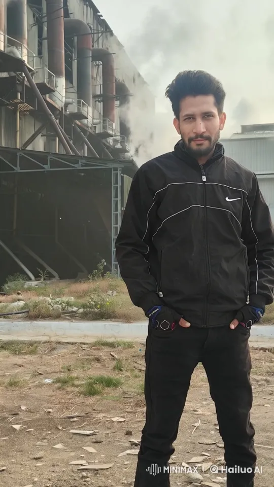 Live2D Video: Man in Tracksuit, Industrial Scene, Iron Man vs Superman Duel – AI Generated Video | Hailuo AI