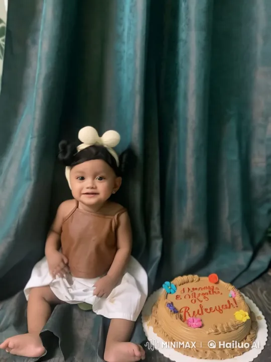 Happy 8 Months Old Rafeeyah's Animated Celebration – AI Generated Video | Hailuo AI