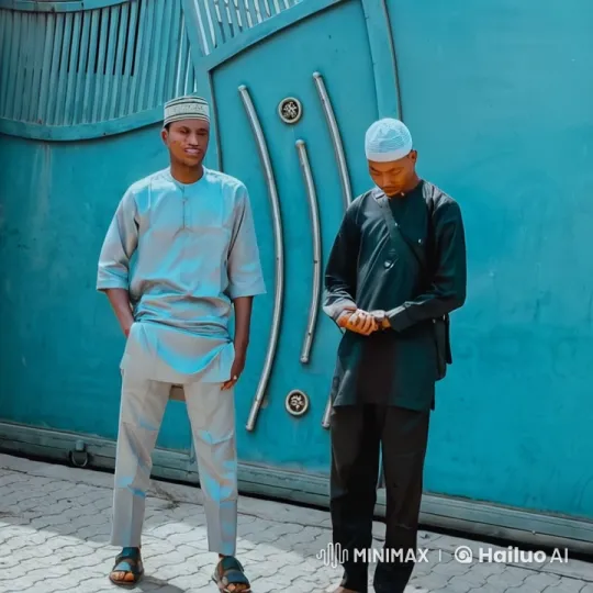 Traditional Kungfu Fight in Front of Blue Gate – AI Generated Video | Hailuo AI
