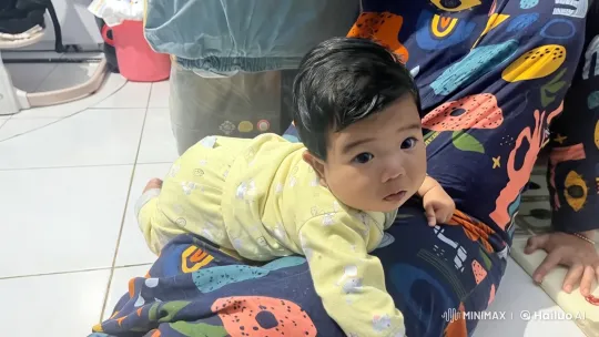 Live2D Animated Child Practicing Kung Fu Indoors – AI Generated Video | Hailuo AI