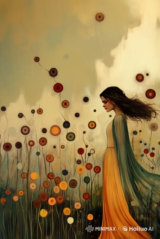Surreal Meadow: Ethereal Journey in Live2D Cinematic Art – AI Generated Video | Hailuo AI