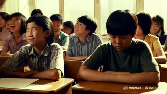 Classroom Bullying Highlighted by Harsh Light – AI Generated Video | Hailuo AI