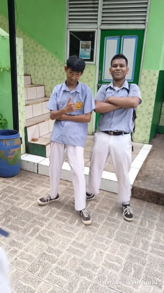 High School Students Demonstrate Kung Fu Skills in Live2D Animation – AI Generated Video | Hailuo AI