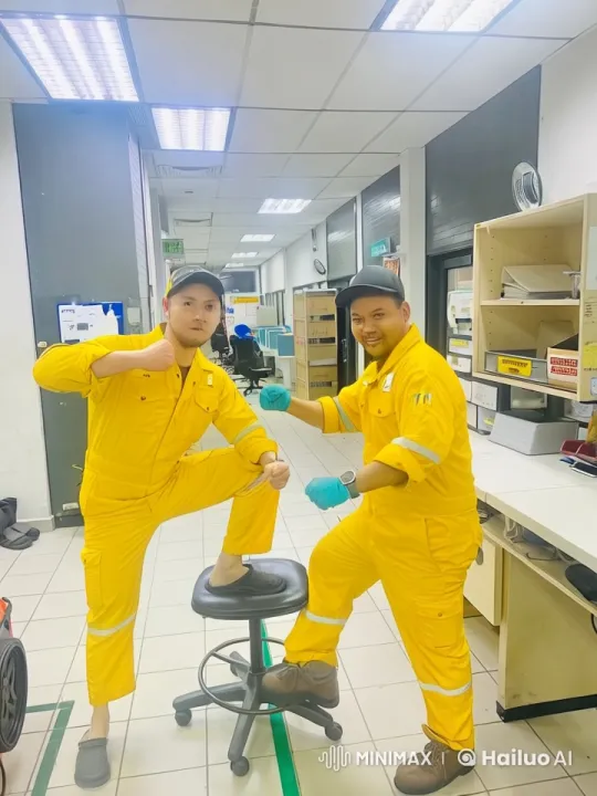 Animated Martial Arts Fight in Yellow Overalls – AI Generated Video | Hailuo AI