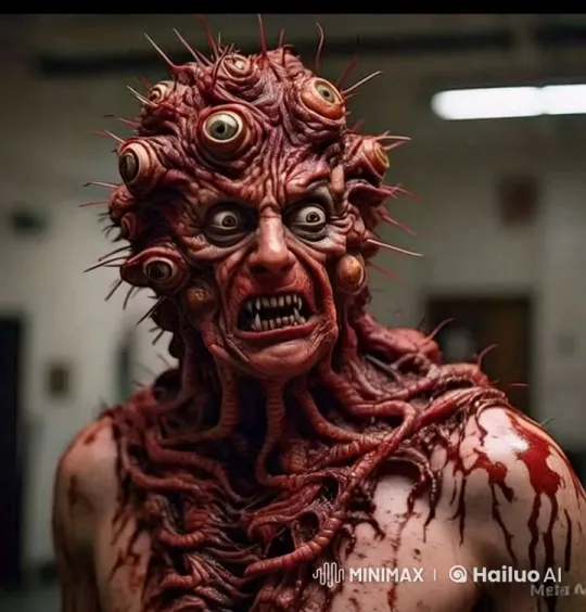 Raging Monstrous Creature Destroys Laboratory in Fury – AI Generated Video | Hailuo AI