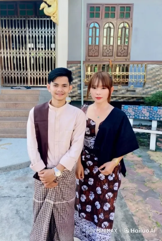 Culturally Proud Couple in Traditional Attire – AI Generated Video | Hailuo AI