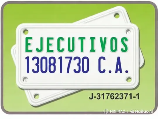 3D Animated License Plate Design with Depth and Realism – AI Generated Video | Hailuo AI