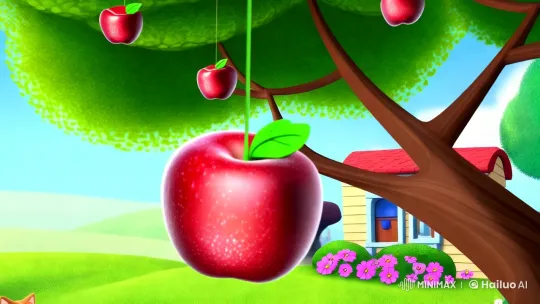 Animated Adventure: Apple, Boat, Cat, and Drum – AI Generated Video | Hailuo AI