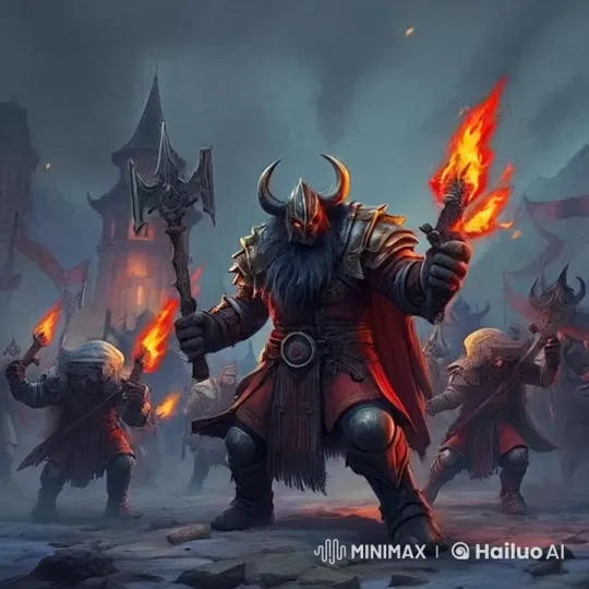 Fierce Warriors Prepare for Battle in Stunning 8K Detail – AI Generated Video | Hailuo AI