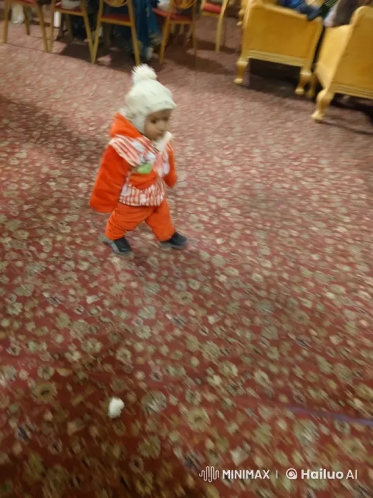 Baby and Cat Joyfully Dance Together – AI Generated Video | Hailuo AI