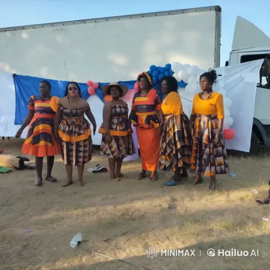 African Women Perform Synchronized Kung Fu in Vibrant Traditional Attire – AI Generated Video | Hailuo AI