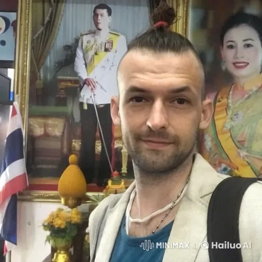 Thai King and Queen Hug Man in Smiling Group Photo – AI Generated Video | Hailuo AI