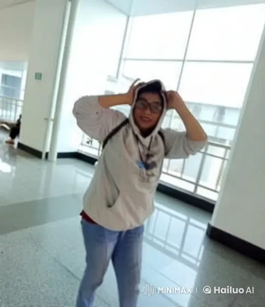 Woman and Polar Bear Chat in a Bright Indoor Setting – AI Generated Video | Hailuo AI