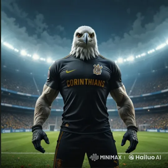 Eagle-headed Figure Warns and Stands Firm in Stadium – AI Generated Video | Hailuo AI