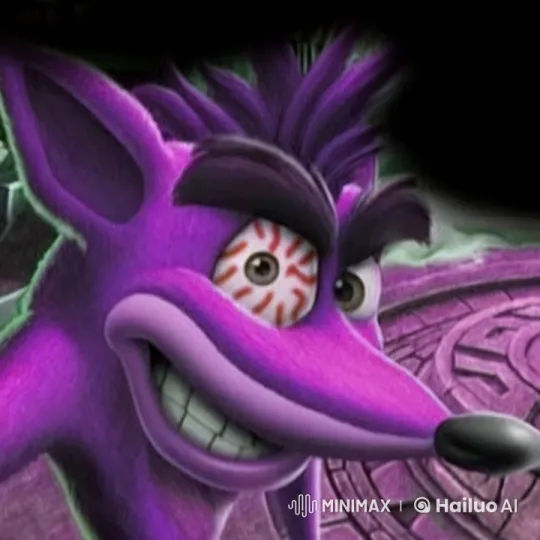 Smash Bandicoot Transforms into Kratos in Mystical Arena – AI Generated Video | Hailuo AI