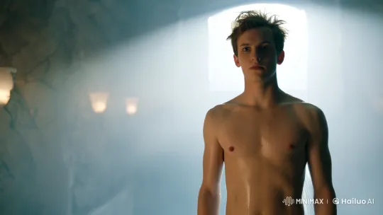 Transformation of a Young Man into a Woman in Misty Setting – AI Generated Video | Hailuo AI