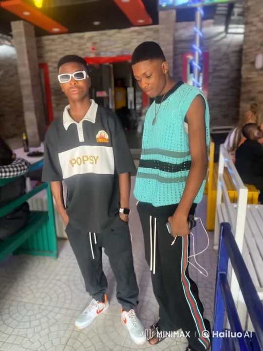 Modern Indoor Scene of Two Stylish Men in Live2D Animation – AI Generated Video | Hailuo AI